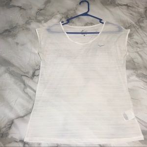 Nike dry-fit white shirt